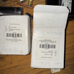 Lot Of HVAC Parts. Capacitors etc I dk what is all there. It is both used/nos