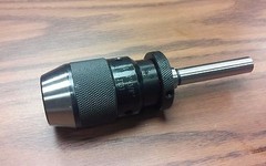 CME/HARVEST 3/8″ KEYLESS heavy duty DRILL CHUCK w. 1/2″ straight Arbor #DCK–NEW