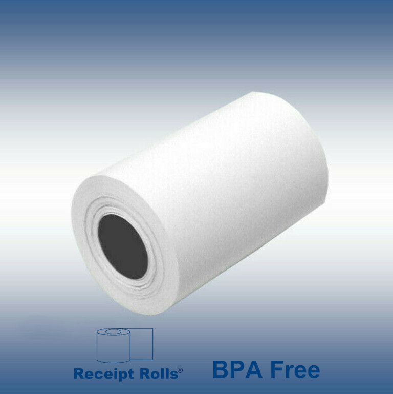 2-1/4″ x 50′ BPA Free Thermal Credit Card Receipt Paper Rolls 500 Rolls/10 cases