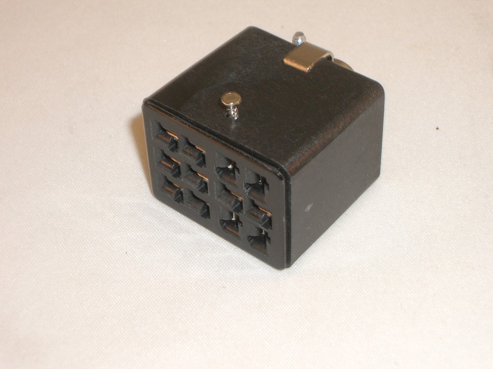 CINCH JONES S-312-CCT POWER SOCKET 12PIN FOR DRAKE KENWOOD SILTRONIX SWAN YAESU