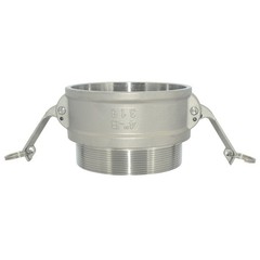 4″ 4 inch Type B Camlock Female to Male NPT Stainless Steel Hose Fitting