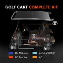 LiTime RS485 Real-time Monitoring Display For Golf Cart Home RV Lithium Battery