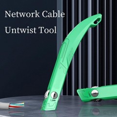 Wire Straightener & Untwist Tool for 1.3mm Crystal Network Cables – Efficient…