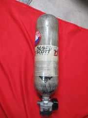 MFG 03/2012 SCOTT 4500PSI 30 Min SCBA Bottle Tank Cylinder CGA347 valve Air gun