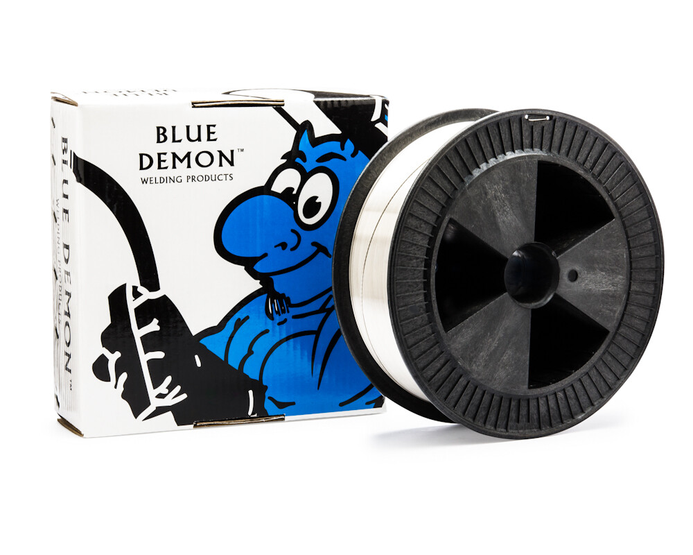 ER316LSI x 1/16 MIG Stainless Steel 30 lb Spool Welding Wire Blue Demon