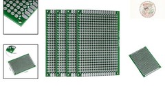 4 pcs Universal Circuit Board 5cm X 7cm – Durable Double-Sided PCB For Soldering