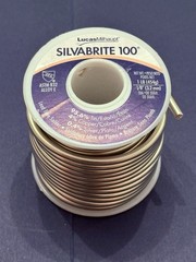 Silvabrite 100 Solder Roll 1lb, 95.6% Tin, 4% Copper, .4%