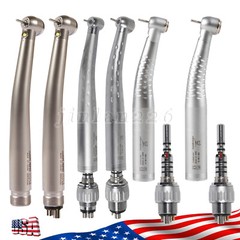 KaVo Style Dental High Speed /Fiber Optic LED Handpiece 4/6 Holes Quick Coupler