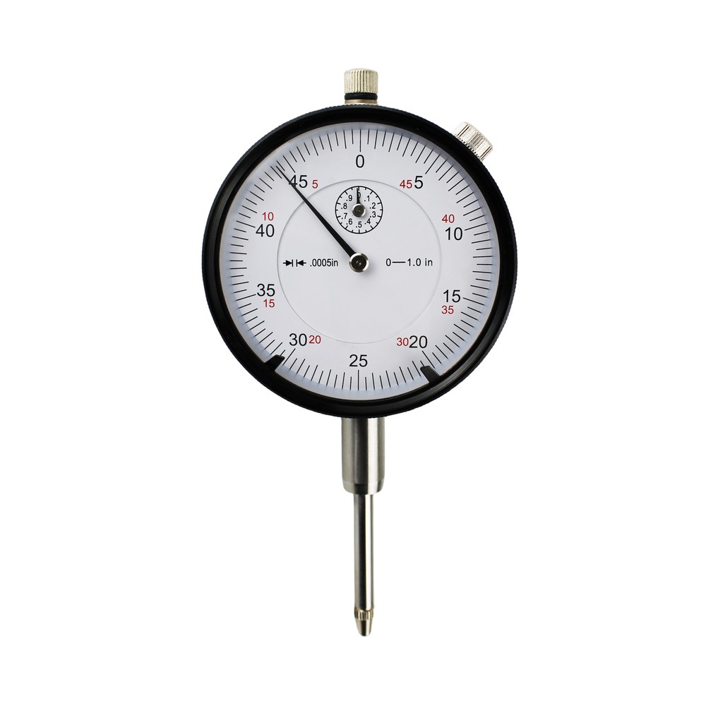 HFS(R) 1″ X 0.0005″ Dial Indicator Lathe Tool High Precision 1/4″ Hole 1 Inch