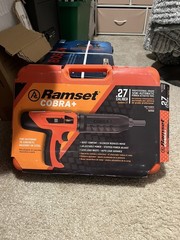 Ramset 16944 Cobra+ 0.27 Caliber Semi-Automatic Powder-Actuated Tool w Silencer