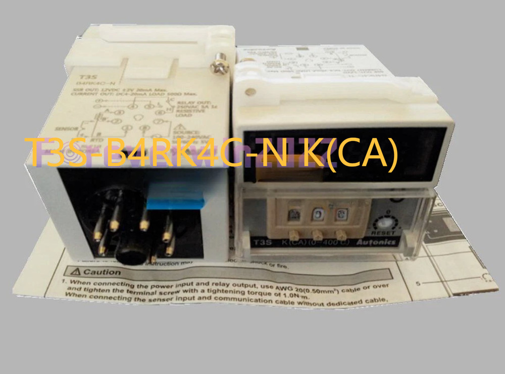 1PCS New For Temperature Controller T3S-B4RK4C-N K(CA) 0~400℃ 100-240V amk1zk8