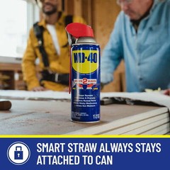 8 oz. Original WD-40 Formula, Multi-Purpose Lubricant Spray with Smart Straw