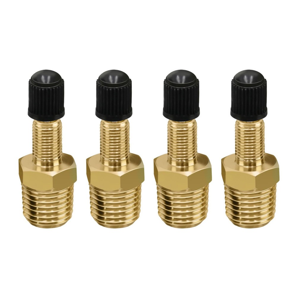 Portable Air Inflator Adapter 1/4″ NPT (M) to Standard for Schrader Valve (M)