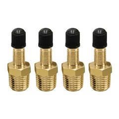 Portable Air Inflator Adapter 1/4″ NPT (M) to Standard for Schrader Valve (M)