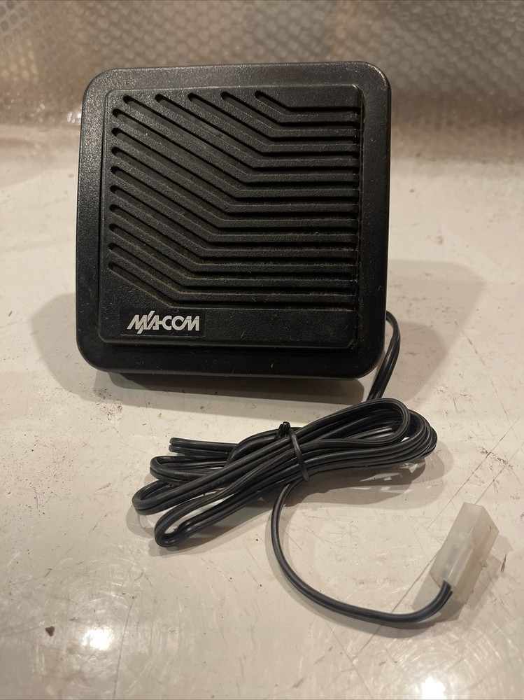 Harris M/A-COM Mobile Radio Speaker MACOM LS102824V1 R1A Black (shelf95b2)
