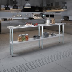 14 in. x 96 in. Stainless Steel Table
