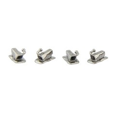 200pcs Dental Orthodontic Buccal Tubes MBT Roth 0.022 1st 2nd Molar Bondable