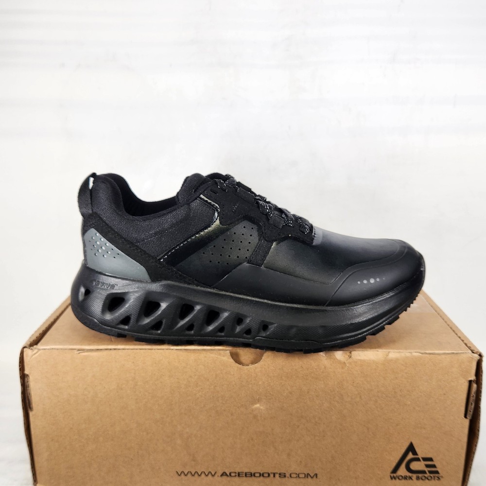 8 WOM – Ace Springer Leather 4SG – SLIP RESISTANT / EH / WATER RESISTANT – Black