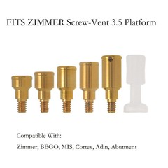 Dental Tapered Locator Abutment For Hiossen/Nobel/Adin/Mis/ITI/Zimmer Screw-Vent