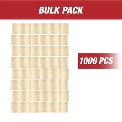 Craft and Paint Sticks – 12″ Inch Premium Bamboo Stirrers/Paddles – Bamboo