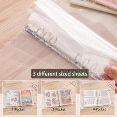 2pcs A5 Sticker Collecting Album,Sticker Organization Storage Book Binder for…