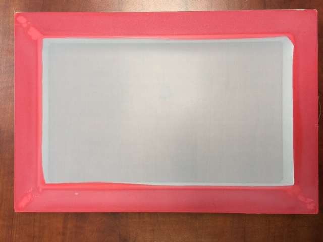 8.5″ x 14″Aluminum Screen Printing Screens With 305 Yellow mesh count