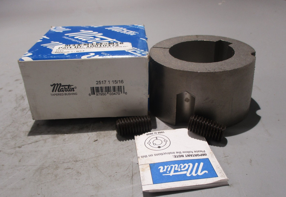 NEW MARTIN 2517 1 – 15/16 TAPER LOCK BUSHING
