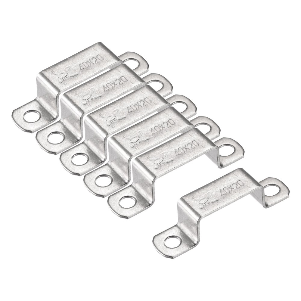 U Shaped Connector Bracket 18×41.5mm 304 Stainless Steel for Strut Channel 6pcs
