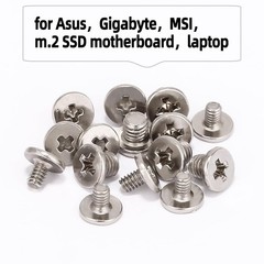 New 46PCS NVME M.2 SSD Mounting Screws M.2 SSD Screw Kit for Asus gigabyte