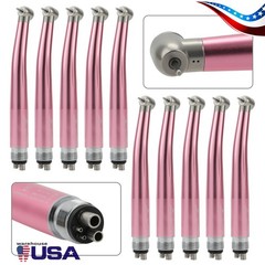 US NSK Dental High Speed Handpiece Air Turbine Anti-retraction 4 Hole Colorful