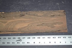 Ziricote Raw Wood Veneer Sheet 5 x 45 inches 1/42nd 42083-52