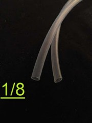 1/8 ” inch 1.6mm CLEAR 2:1 heat shrink tubing polyolefin (1FOOT)