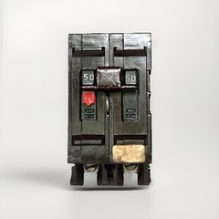 Wadsworth A250NI 50 Amp 2 Pole BIG BODY Plastic Foot Circuit Breaker A250