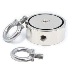 up 1300LBS Pull Force Fishing Magnet Kit Super Strong Neodymium Treasure Hunting