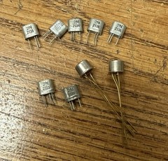 (9) 2N213A Germanium NPN Transistors NOS