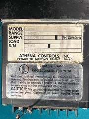 ATHENA Temperature controller, Model 4000-T, 0-400F, 120/240VAC, type J