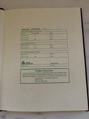✨Vintage New National Brand 56-211 Texhide Record Book 150 Pages 10-3/8 x 8-3/8″