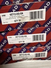 Smead 61962 End Tab Poly Out Guides 12.75″x9.5″ Green 50/Box