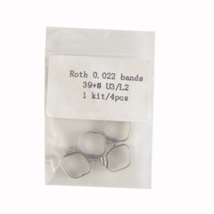 40 Pc Dental Orthodontic Buccal Tube Band U3/L2 Conv Roth 022 1st Molar 35#-39+#