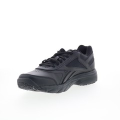 Reebok Work N Cushion 4.0 Mens Black Leather Lace Up Work & Safety Shoes