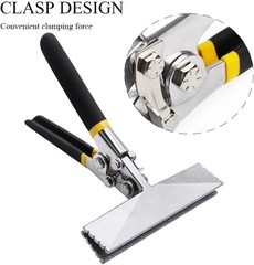 6 Inch Hand Seamers Sheet Metal as picture shown, Silver, Black, Yellow