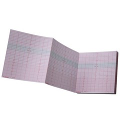 For Contec CMS800G/CMS800F Fetal Monitor Paper 112x100mm 5 Packs 750 Sheets，US