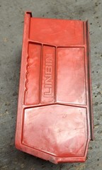 (Lot of 4) Akro Mils and LINBIN 30-230-3 Bin RED L: 10.875″ W: 5.5″ H: 5″ 30230