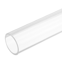Acrylic Pipe Rigid Round Clear Tube 32mm ID 36mm OD 305mm 2pcs