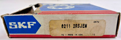 SKF 6211-2RSJEM Shielded Ball Bearing – NOS – FREE SHIPPING