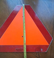 Slow Moving Vehicle Triangle