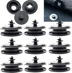 10pcs Universal Car Floor Mat Clips, Anti-Skid Retention Holders for Carpet Fast
