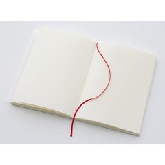 Midori MD Notebook Unruled Blank Book 176 Pages 180 Degree Flat Binding