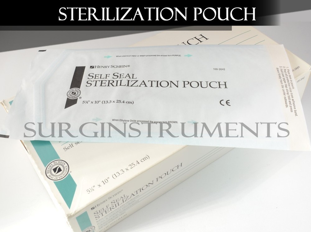 400 Pcs High Quality Self-Sealing Sterilization Bag/Pouch 5.25″ x 10″