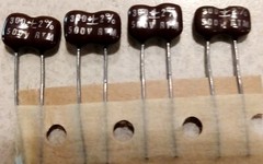 4 PCS VARIOUS Silver Mica Capacitors YOU CHOOSE THE VALUE #6 LOT